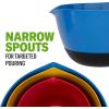 GoodCook Touch 3-Piece Mixing Bowl Set, Multicolors with Non-slip Base