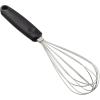 GoodCook Everyday 10-Inch Balloon Whisk, Sturdy Wire Whisk for Mixing and Emulsifying, Metal Whisk with Wire Spun Handle, Lightweight and Durable, Ideal for Batters, Dressings, and More(Black)