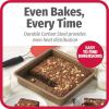 GoodCook BestBake Nonstick Textured Carbon Steel Square Pan, 9″, Bronze