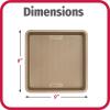 GoodCook BestBake Nonstick Textured Carbon Steel Square Pan, 9″, Bronze
