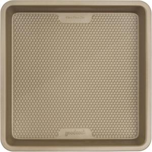 GoodCook BestBake Nonstick Textured Carbon Steel Square Pan, 9″, Bronze